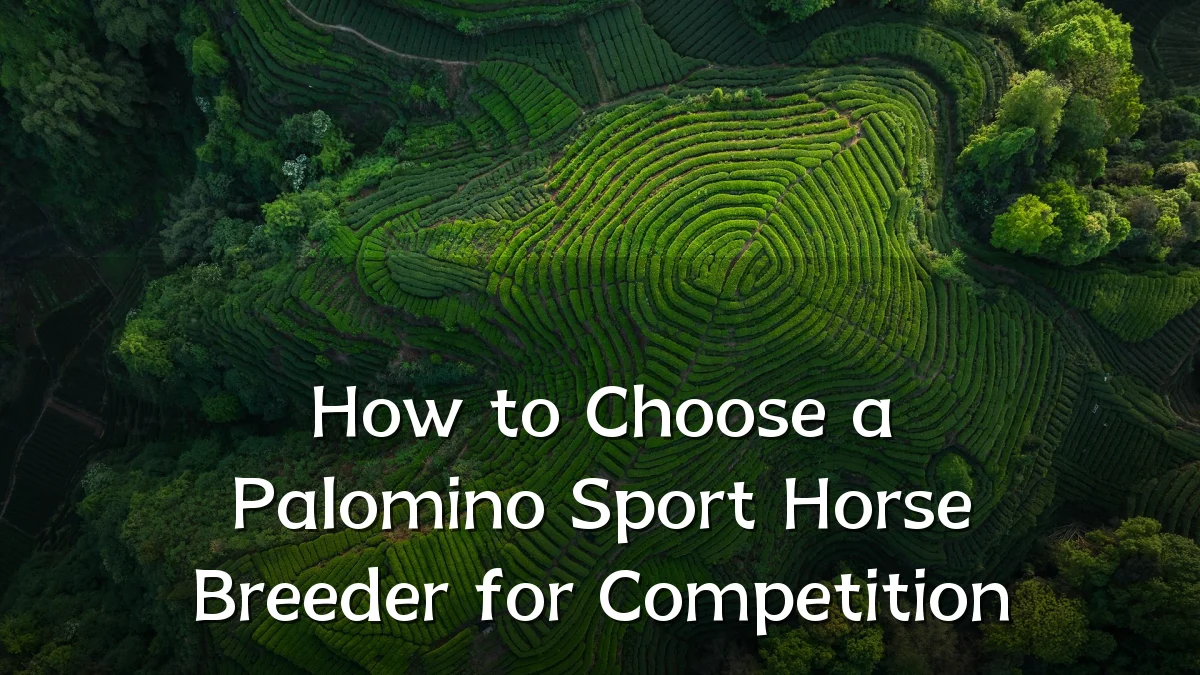 How to Choose a Palomino Sport Horse Breeder for Competition