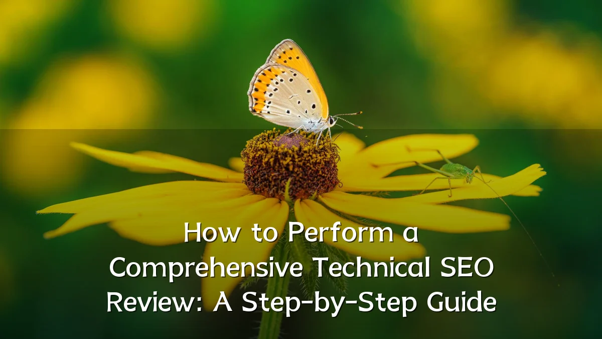 How to Perform a Comprehensive Technical SEO Review: A Step-by-Step Guide