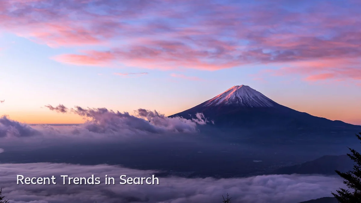 Recent Trends in Search