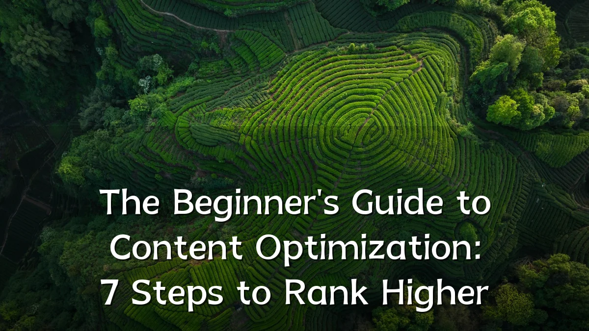 The Beginner's Guide to Content Optimization: 7 Steps to Rank Higher