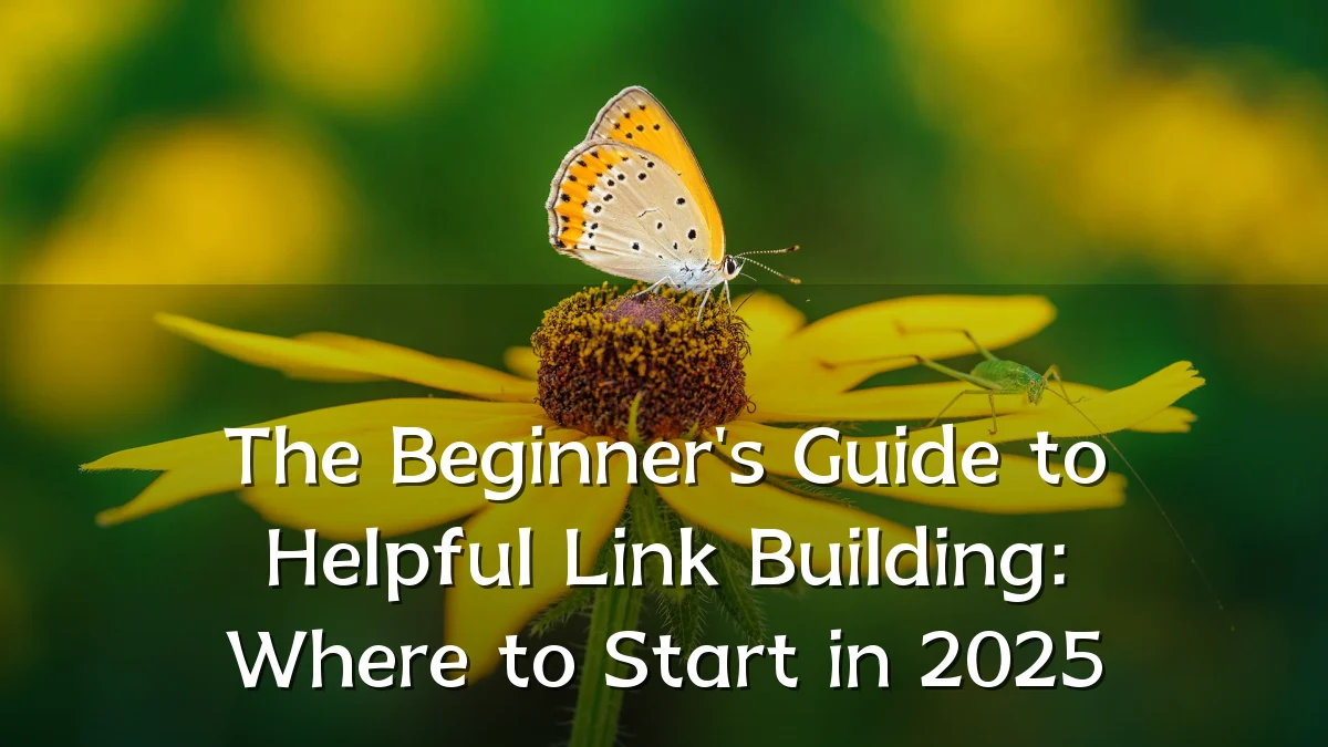 The Beginner's Guide to Helpful Link Building: Where to Start in 2025